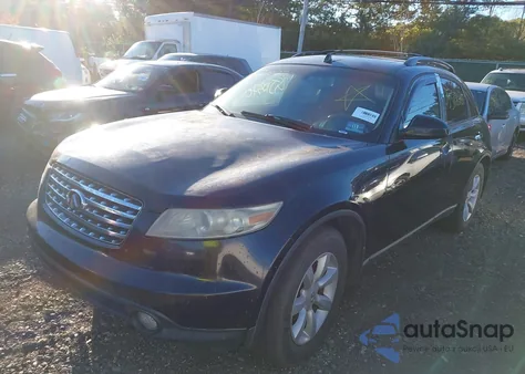 2005 Infiniti Fx35 из США, поврежденный, VIN JNRAS08W35X216463